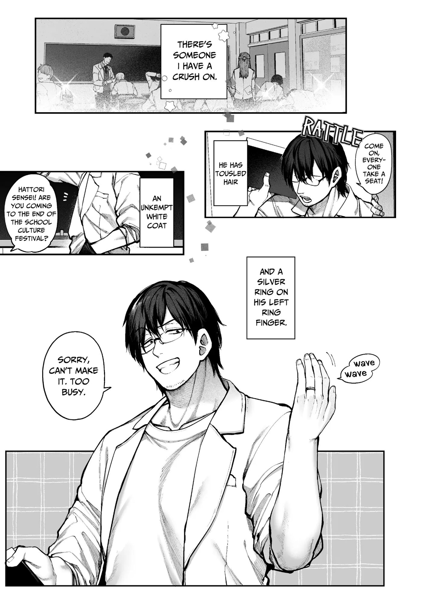 Mr. Hattori Doesn't Need A Girlfriend! ~he Said Love Was A Hassle, But His Love Is Just Too Heavy~ Chapter 1000 Page 2